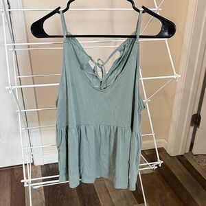 American Eagle Outfitters Sage Green Camisole